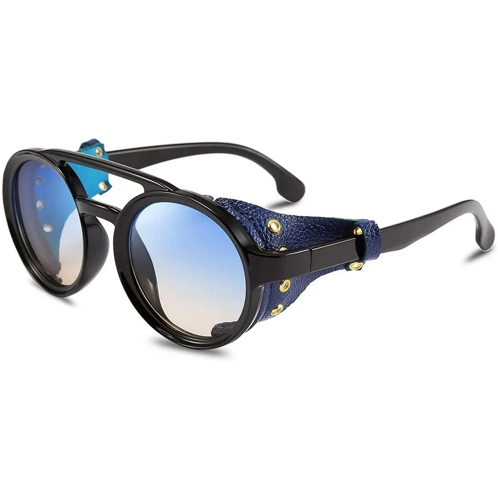Sunglasses Blue Lens Gafas‎ De Sol Lentes De Moda Para Mujeres Moderno Elegante